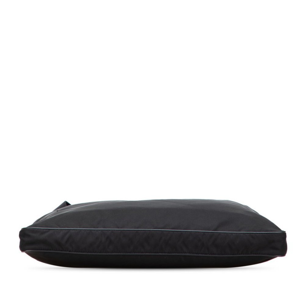 PRADA Black Leather Saffiano Shoulder Bag - Picture 3 of 11